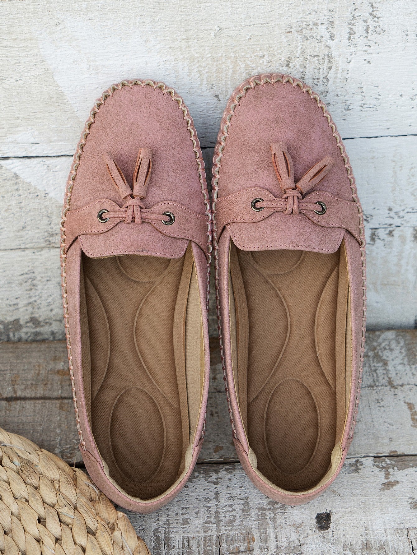 Mocassins à pampilles Tassera – Chaussures plates décontractées pour femmes, mocassins à enfiler pour la conduite et le confort quotidien