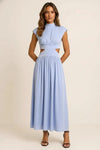 Lumira Cutout Maxi Dress – Women Trendy Summer Wedding Guest Elegant Party One Piece Outfit