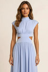 Lumira Cutout Maxi Dress – Women Trendy Summer Wedding Guest Elegant Party One Piece Outfit