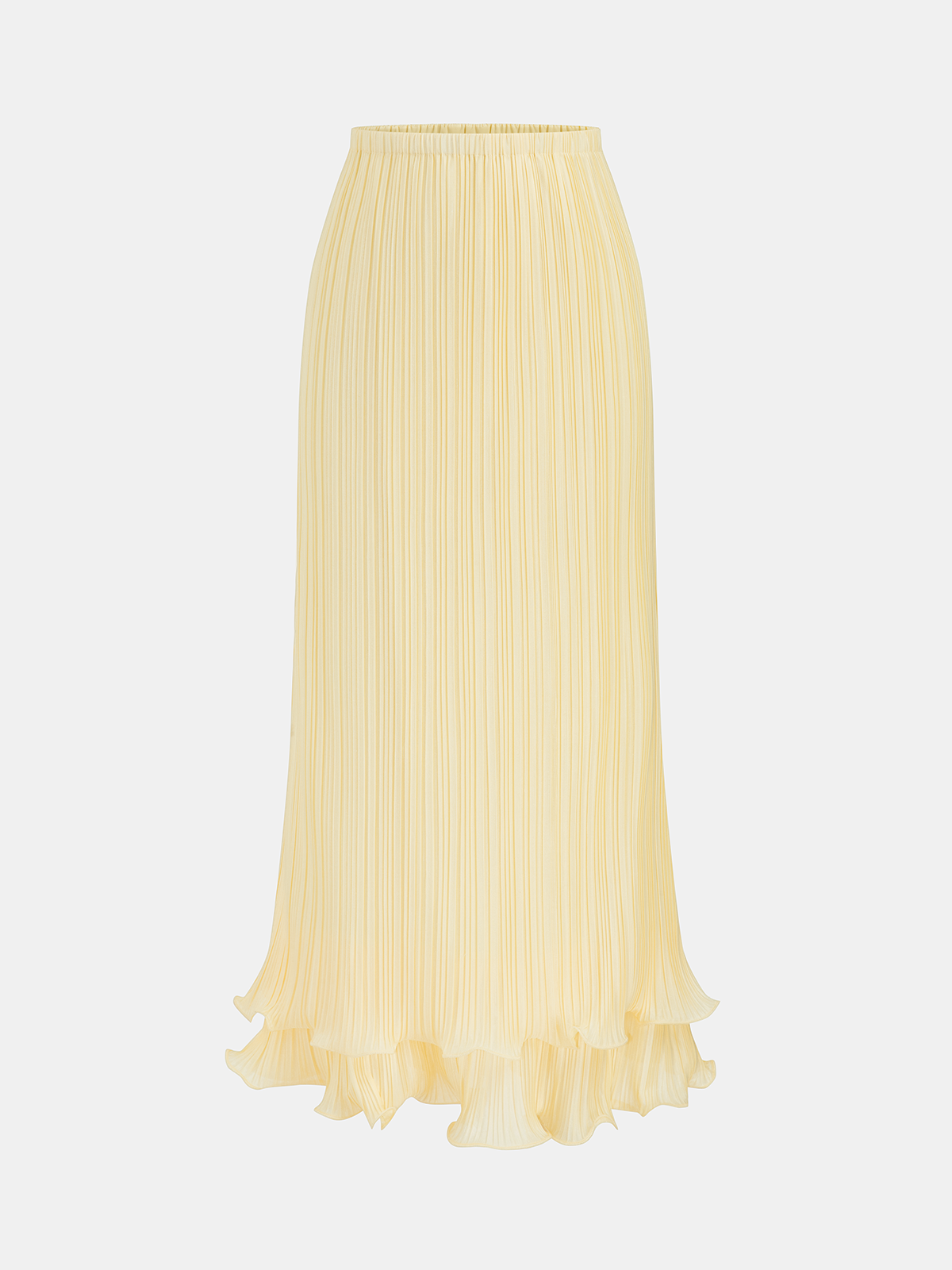 Plissette Pleated Ruffle Crop Top Co-Ord Set – Summer Dresses Women Wedding Guest Cocktail Formal Maxi Skirt Set