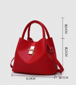 Locrian Turn-Lock Hobo Tote – Leather Shoulder Bag Women Crossbody Slouchy Everyday Hobo Purse