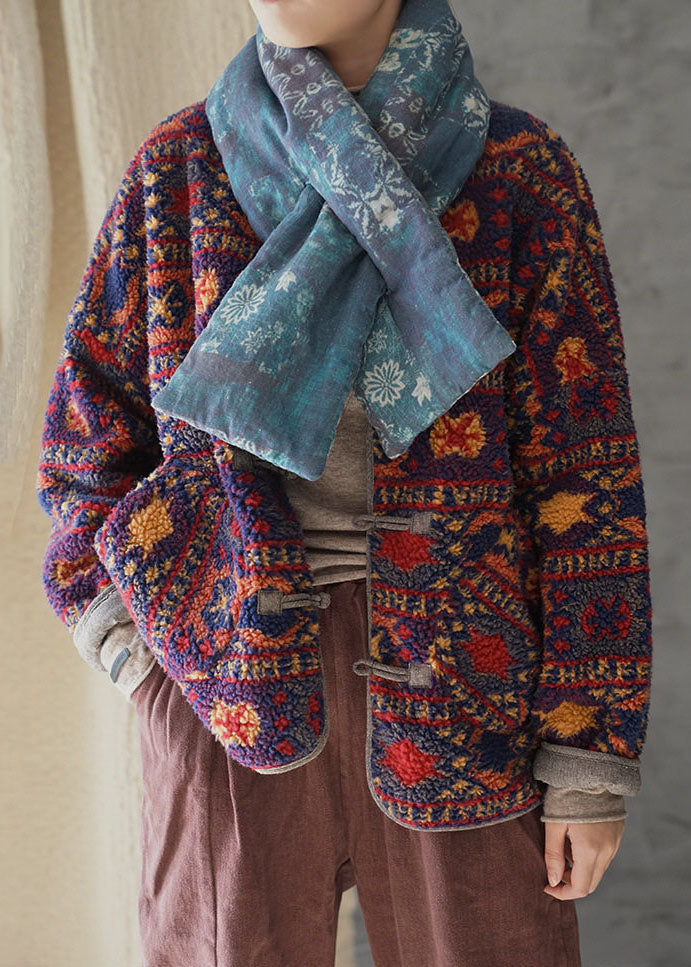 Quilara Quilted Toggle Jacket – Women Jackets Embroidered Vintage Boho Coat Fall Outerwear Casual