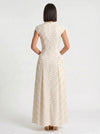 Dotara Midi Dress – Polka Dot White Black Vintage Retro Summer Wedding Guest Women