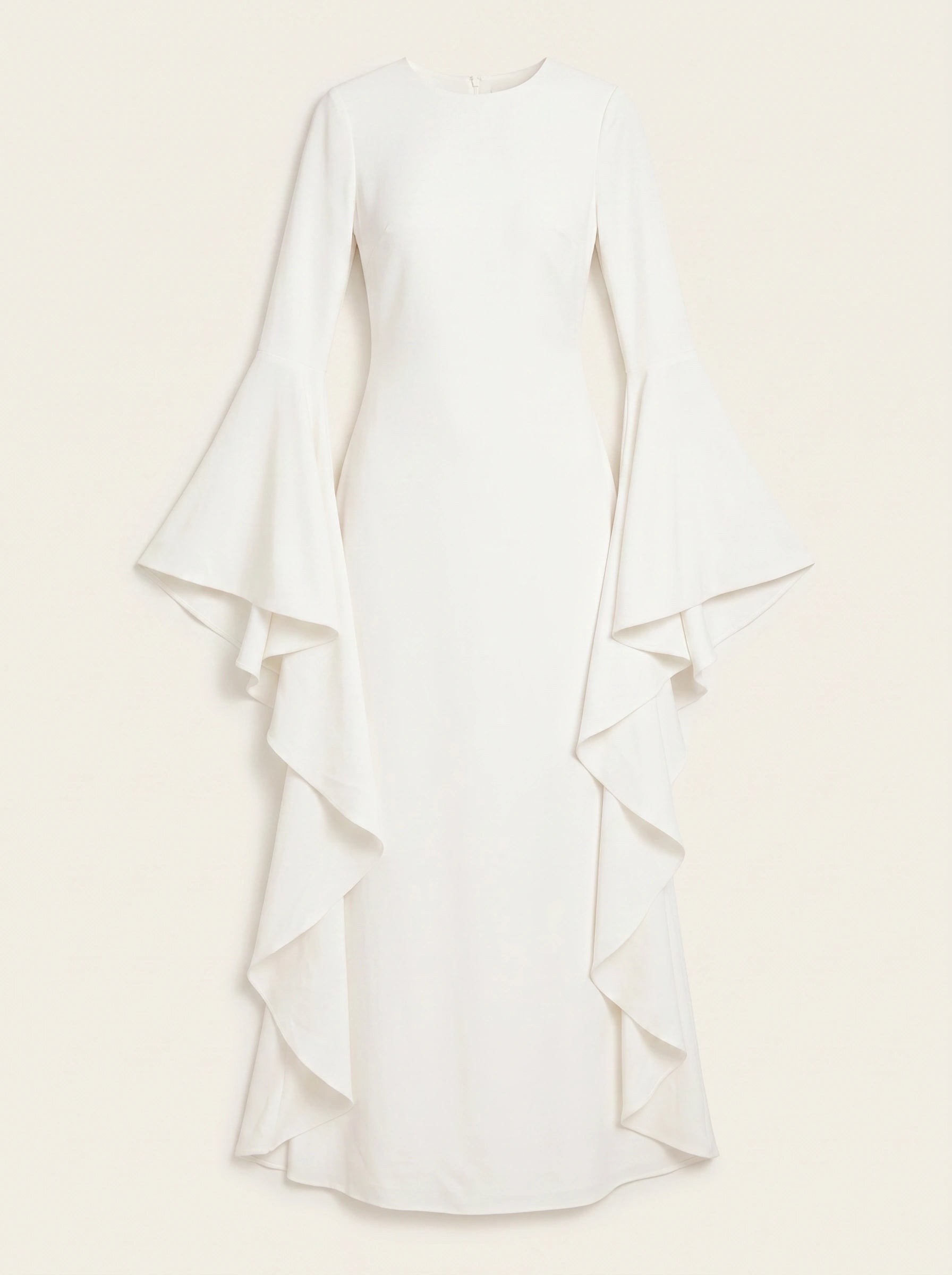 Cascada Maxi Dress – Long Sleeve Ruffle Formal Gown Women Wedding Guest Summer Evening