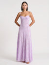 Lizia Maxi Dress – Slip Gown Women Formal Wedding Guest Evening Party Bridesmaid Outfit