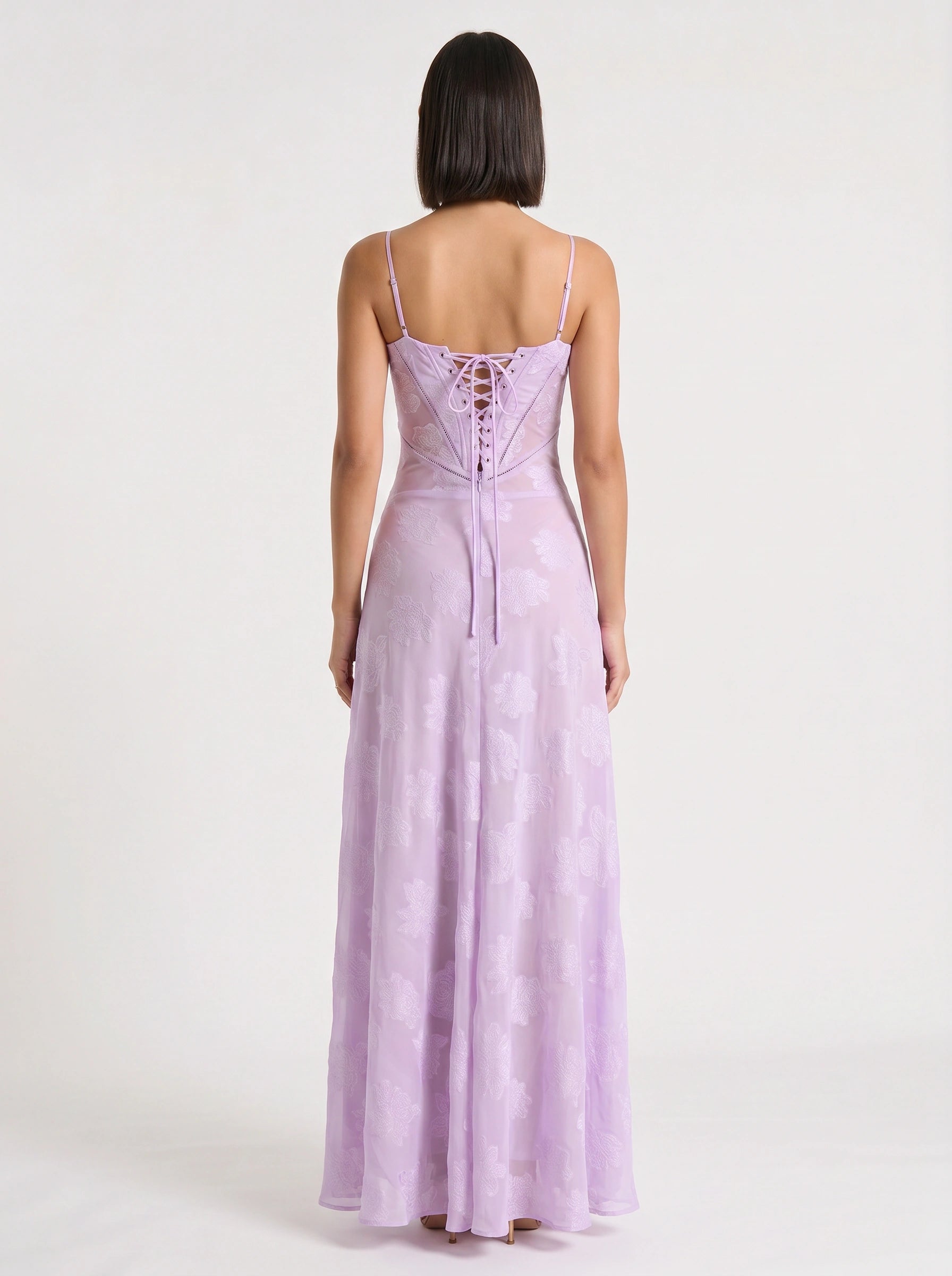 Lizia Maxi Dress – Slip Gown Women Formal Wedding Guest Evening Party Bridesmaid Outfit