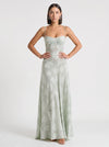 Lizia Maxi Dress – Slip Gown Women Formal Wedding Guest Evening Party Bridesmaid Outfit