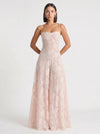 Lizia Maxi Dress – Slip Gown Women Formal Wedding Guest Evening Party Bridesmaid Outfit