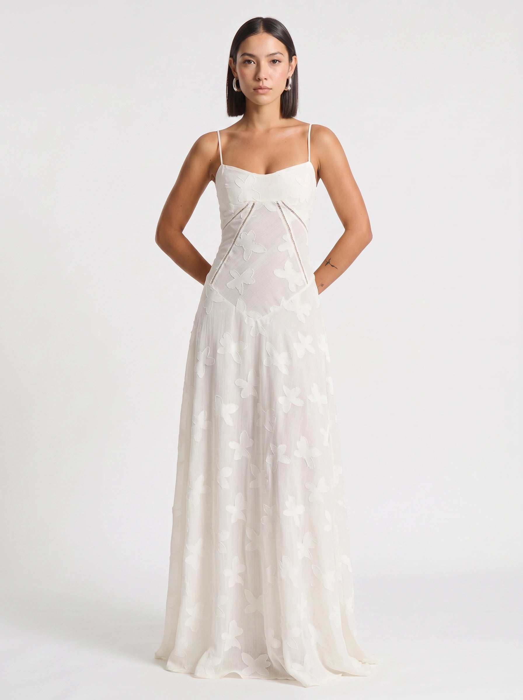 Lizia Maxi Dress – Slip Gown Women Formal Wedding Guest Evening Party Bridesmaid Outfit