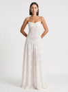 Lizia Maxi Dress – Slip Gown Women Formal Wedding Guest Evening Party Bridesmaid Outfit