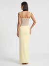 Brume Halter Gown – Lace Bodycon Maxi Dress Women Semi Formal Evening Party Elegant Cocktail