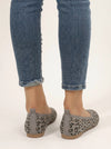 Maculyne Knit Ballet Flats – Leopard Print Women Casual Slip-On Comfortable Ballet Flats