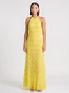 Plissara Tiered Halter Maxi Dress – Maxi Dress Women Formal Wedding Guest Summer Cocktail Dresses Evening
