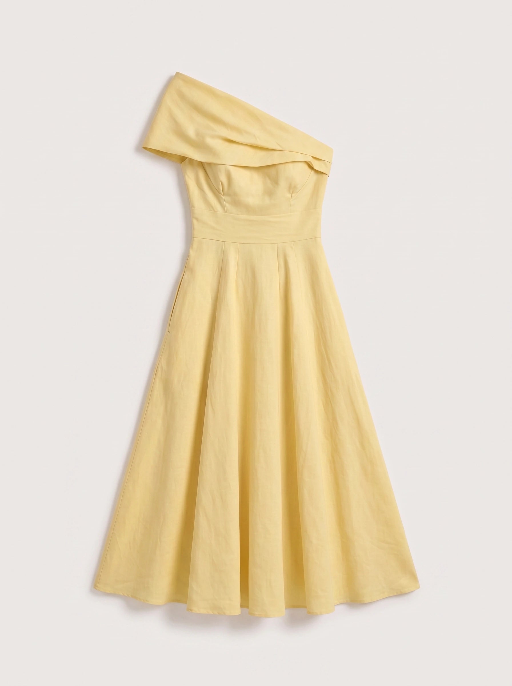 Soléane Off-Shoulder Pleated Maxi Dress – Formal Wedding Guest Women Evening Elegant Long Maxi Dress