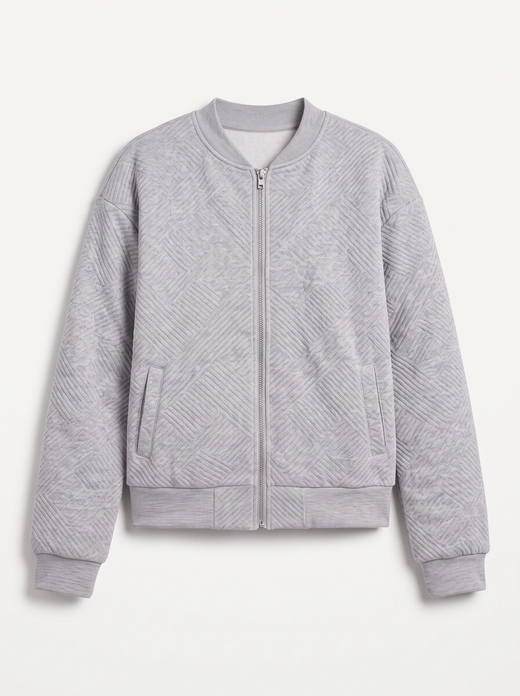 Rosewood Lightweight Bomber Jacket – Women Summer Zip Front Cropped Casual Smart Bomber Jacket
