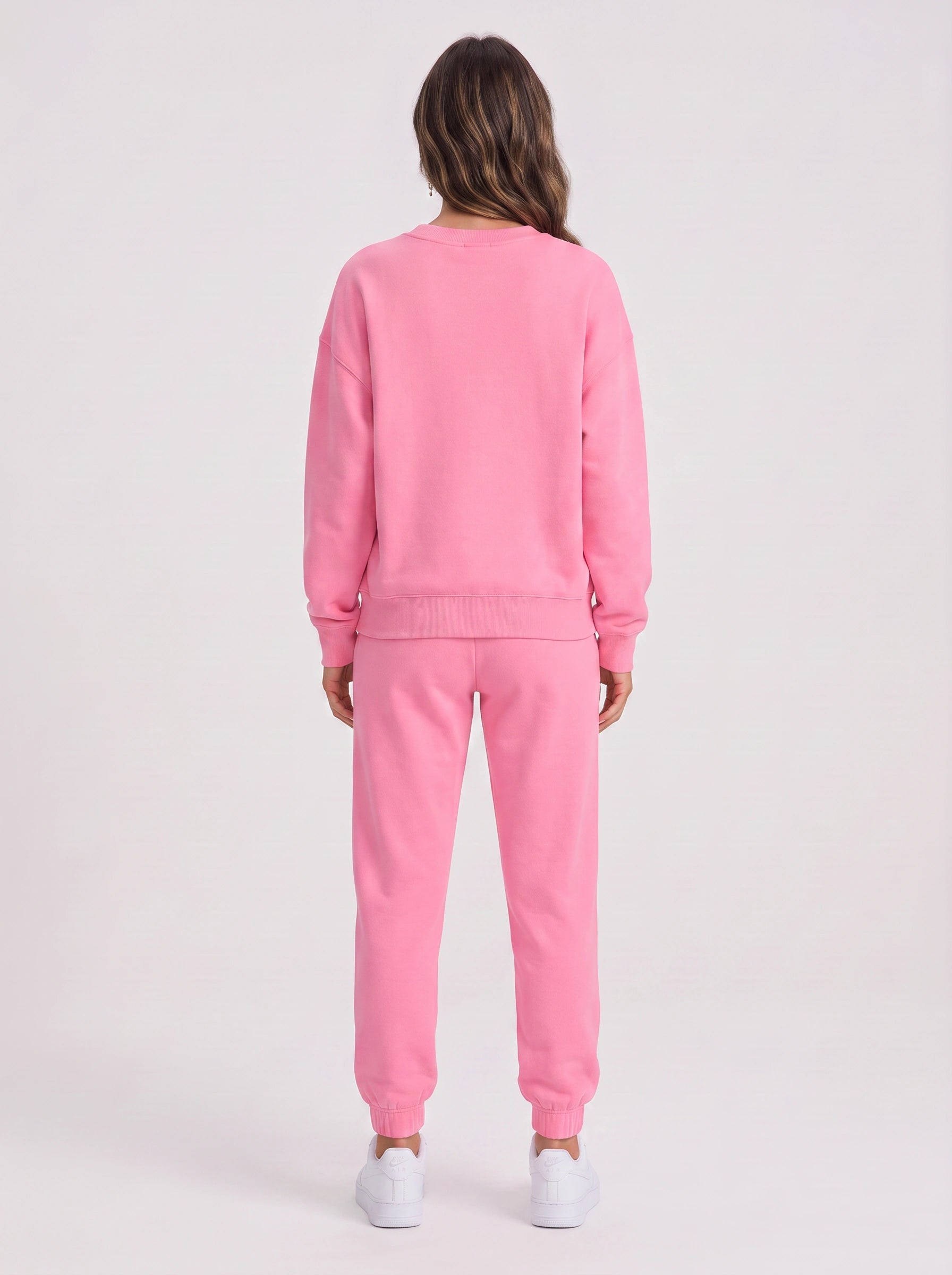 Rosonda Oversized Sweatshirt Jogger Set – Athleisure Clothing Women Loungewear Tracksuit Co-Ord Casual