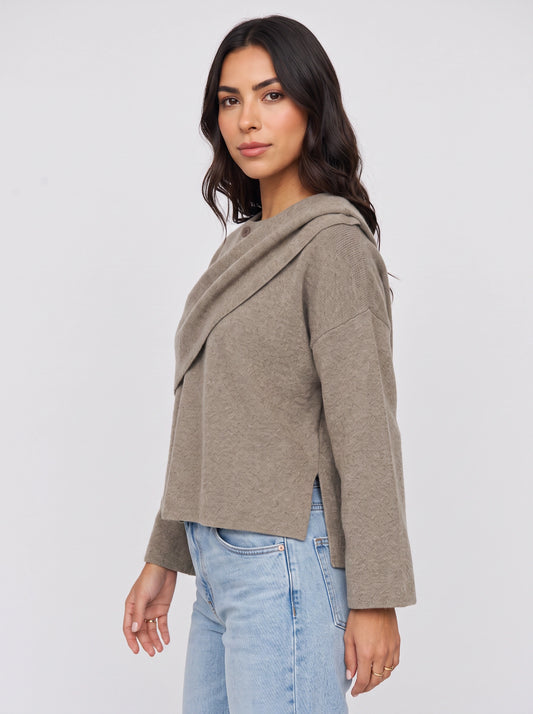 Piegaro Draped Collar Knit Jacket – Women Casual Smart Office Lightweight Summer Jacket
