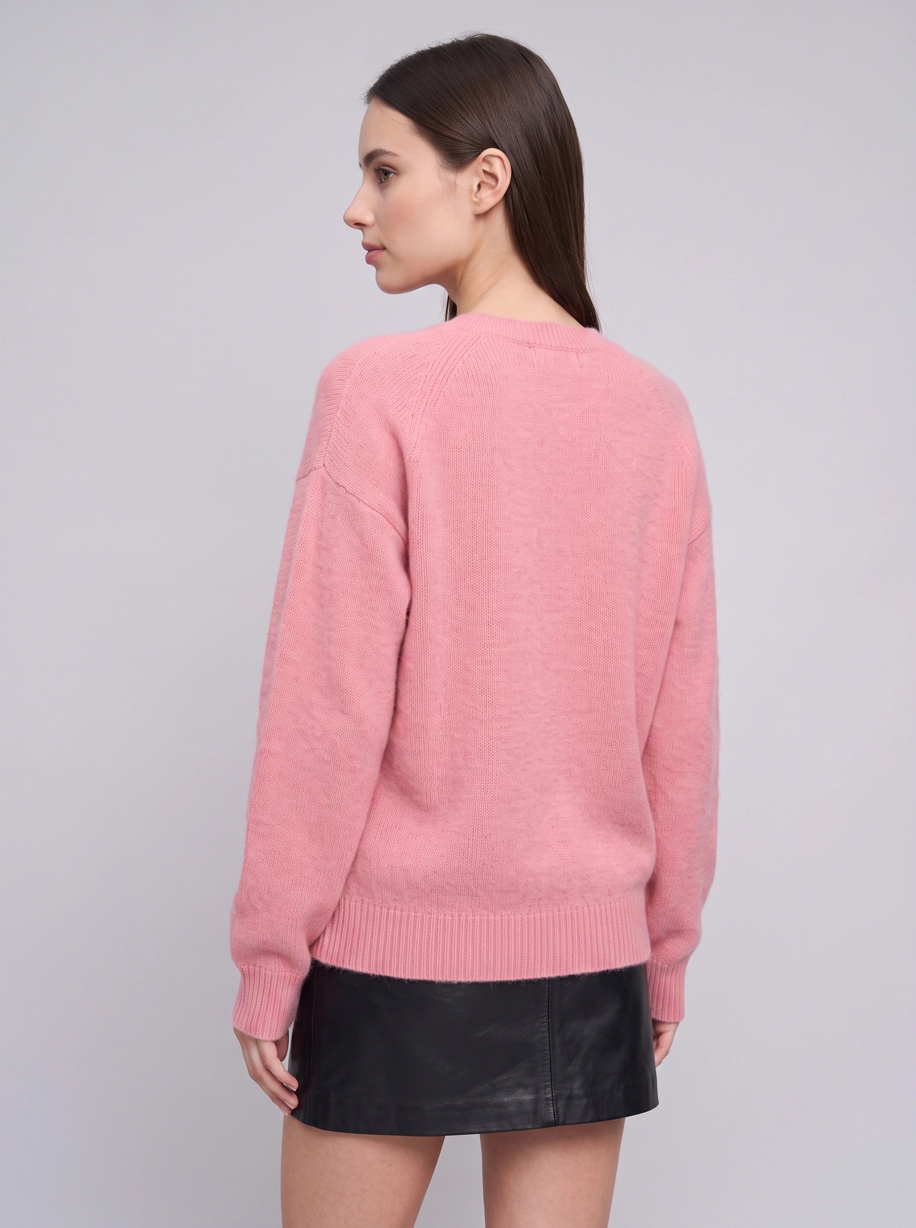 Rosalyn Button-Front Knit Cardigan – Women Cardigan Sweater Wool Casual Office Everyday Longline Cardigan