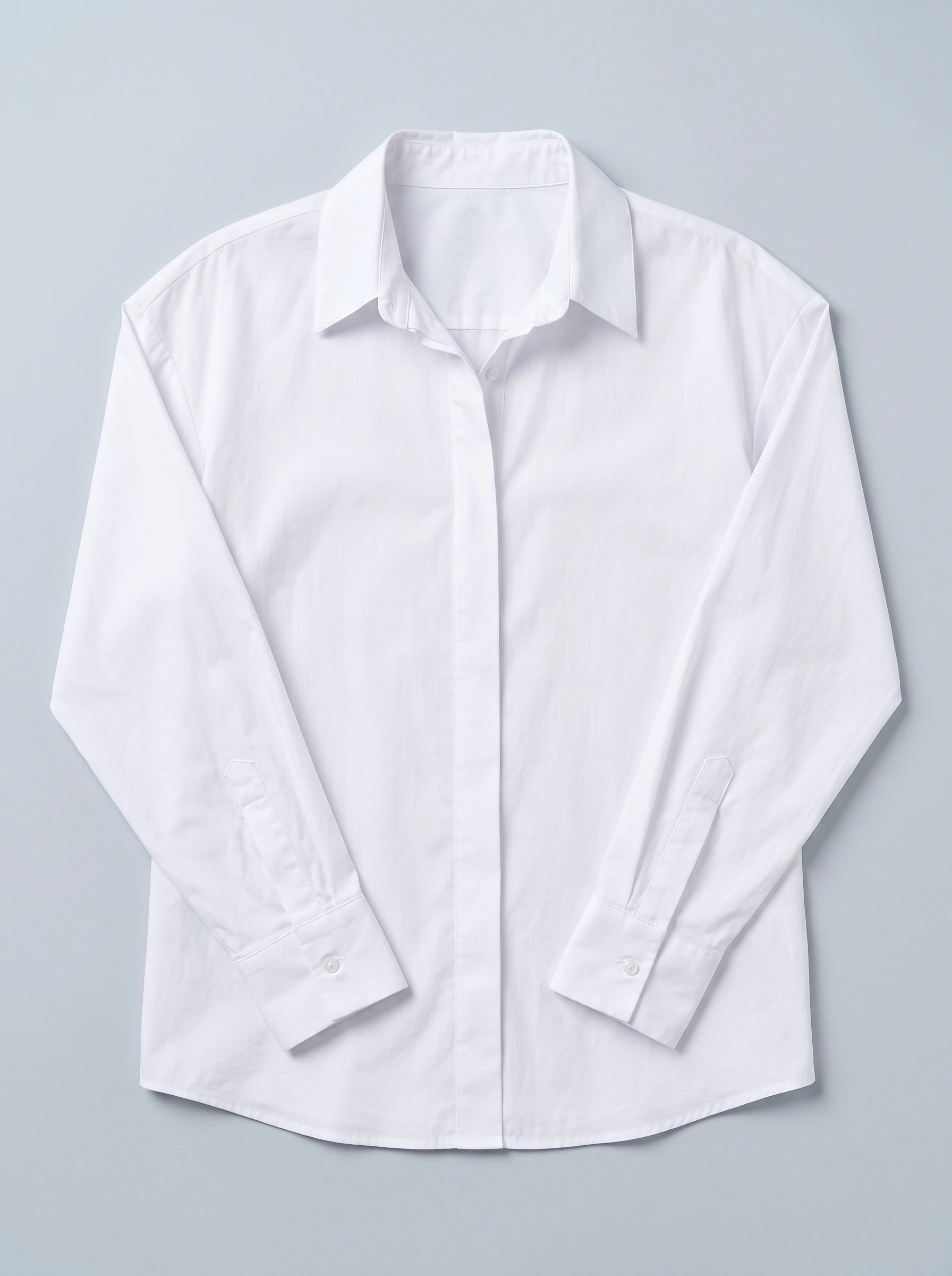 Crispa Oversized Longline Shirt – Women Business Casual Office Longline Tunic Shirt Dress