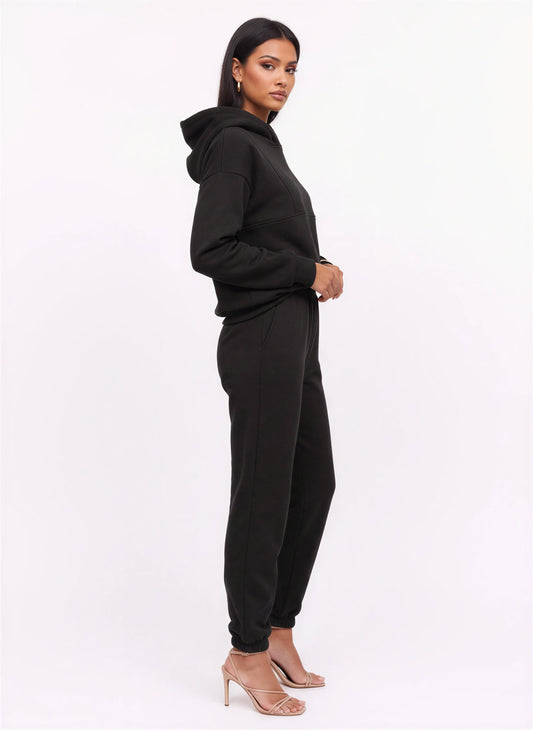 Ensemble jogging et sweat à capuche oversize Komfort – ensemble détente deux pièces pour femmes, survêtement assorti et tenue d’intérieur