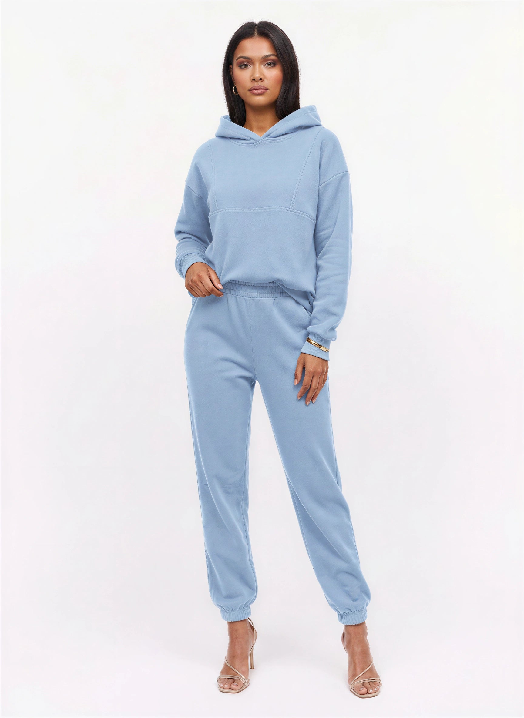 Komfort Oversized Hoodie Jogger Set – Sweat Set Women Two Piece Lounge Sets Matching Sweatsuit Loungewear