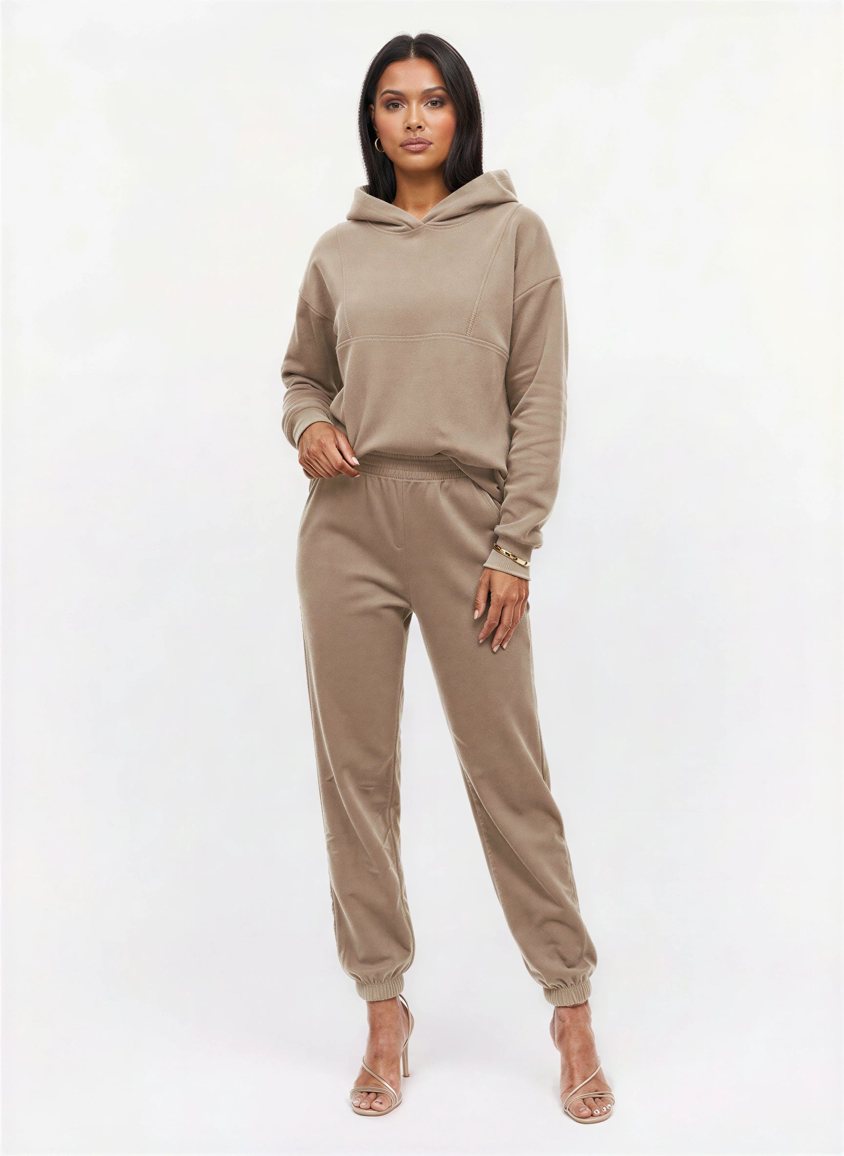 Komfort Oversized Hoodie Jogger Set – Sweat Set Women Two Piece Lounge Sets Matching Sweatsuit Loungewear