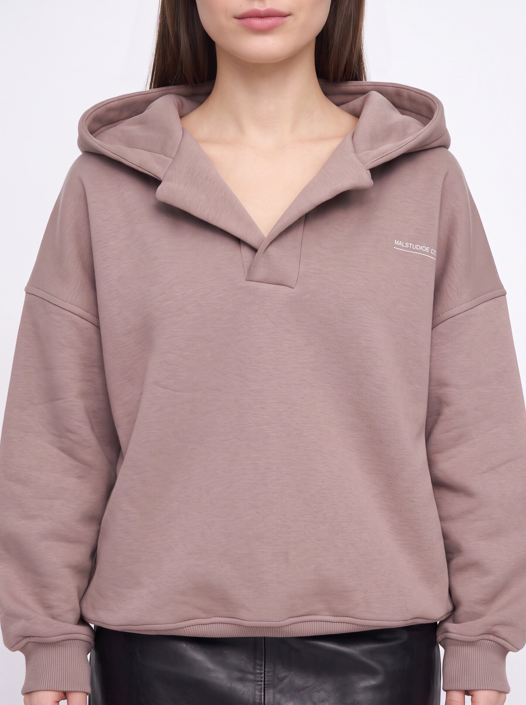 Sweat à capuche oversize Caprio – Sweat-shirt oversize pour femme, haut décontracté de style streetwear