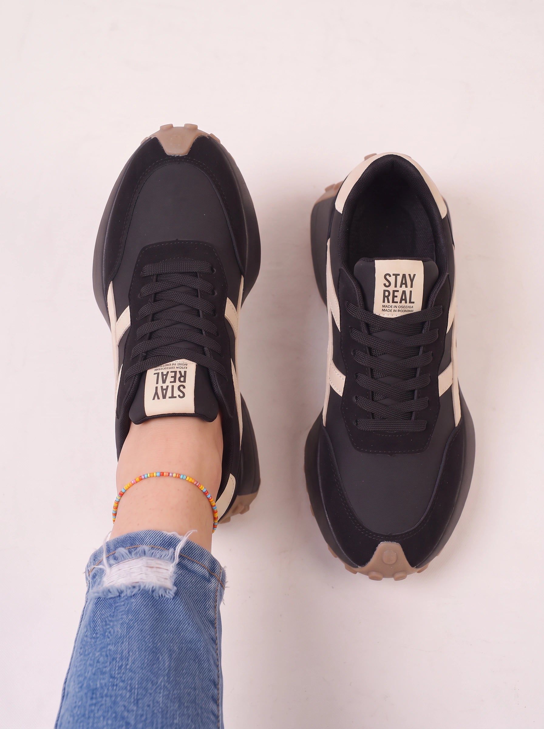 Kontrax baskets rétro compensées à semelle épaisse - baskets orthopédiques pour femme, chaussures de sport décontractées pour la marche
