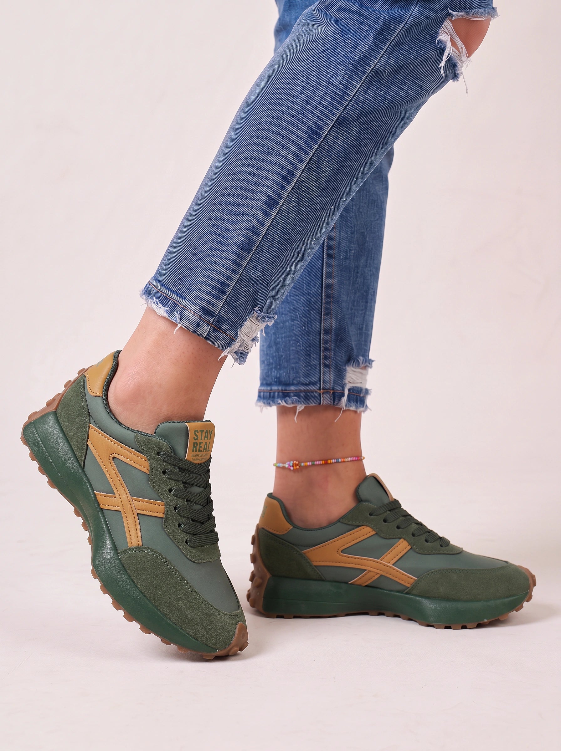 Kontrax baskets rétro compensées à semelle épaisse - baskets orthopédiques pour femme, chaussures de sport décontractées pour la marche