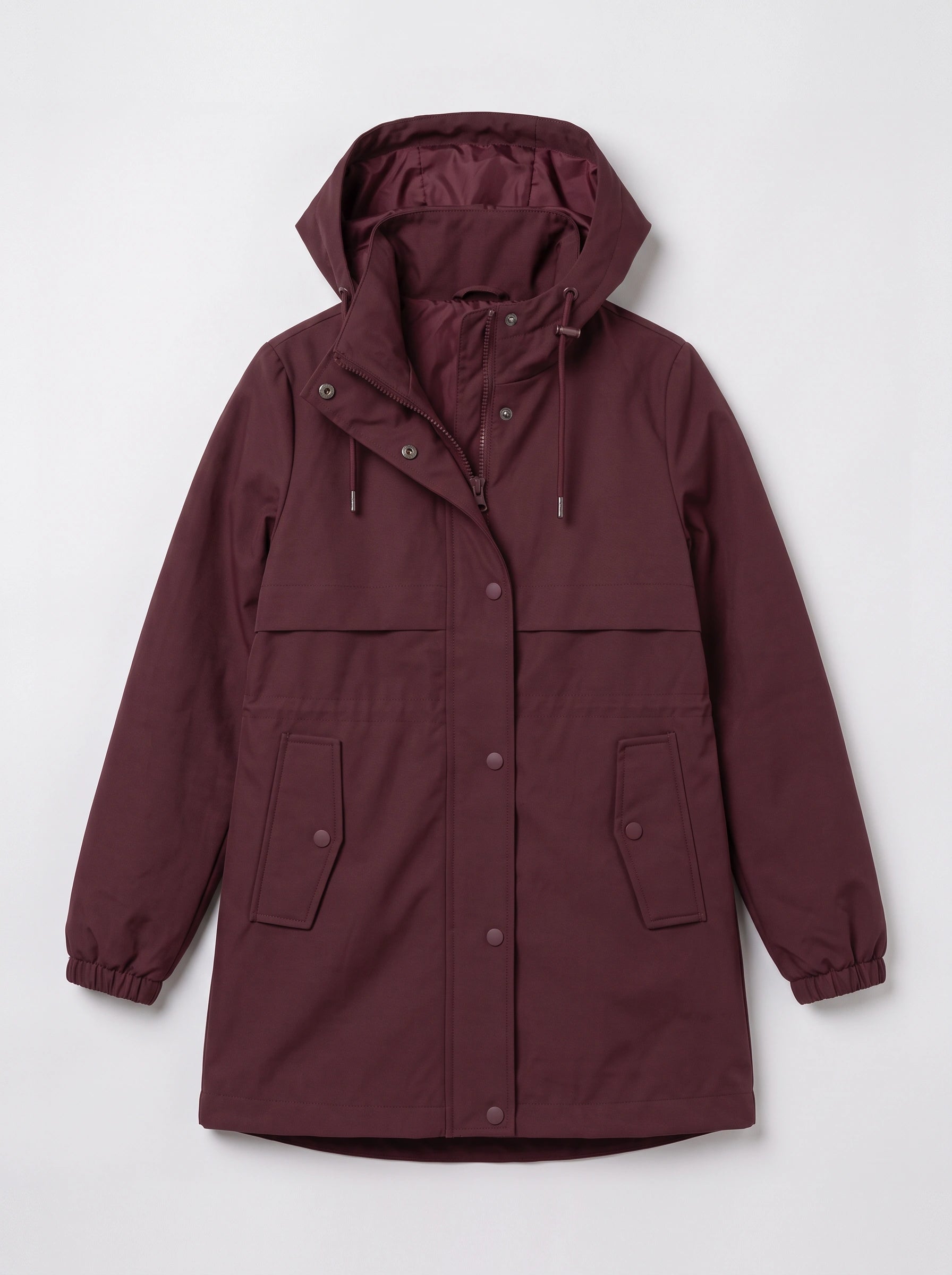 Montaro Hooded Utility Raincoat – Women Waterproof Outdoor Jacket Casual Streetwear Fall Windbreaker
