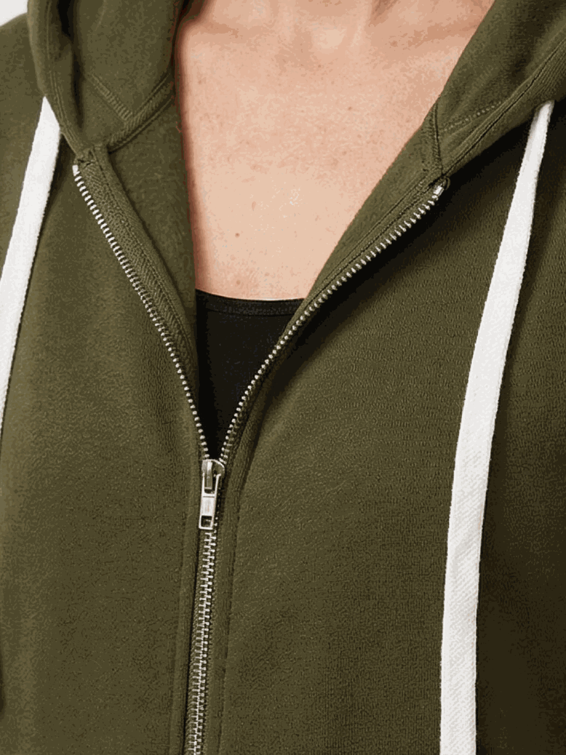 Cordath Longline Zip Hoodie – Oversized Hoodie Women Cardigan Sweatshirt Streetwear Casual Long Hoodie