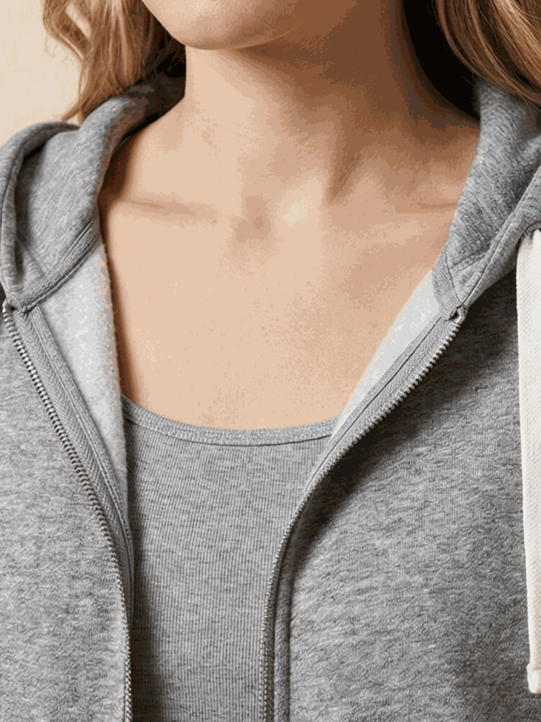 Cordath Longline Zip Hoodie – Oversized Hoodie Women Cardigan Sweatshirt Streetwear Casual Long Hoodie